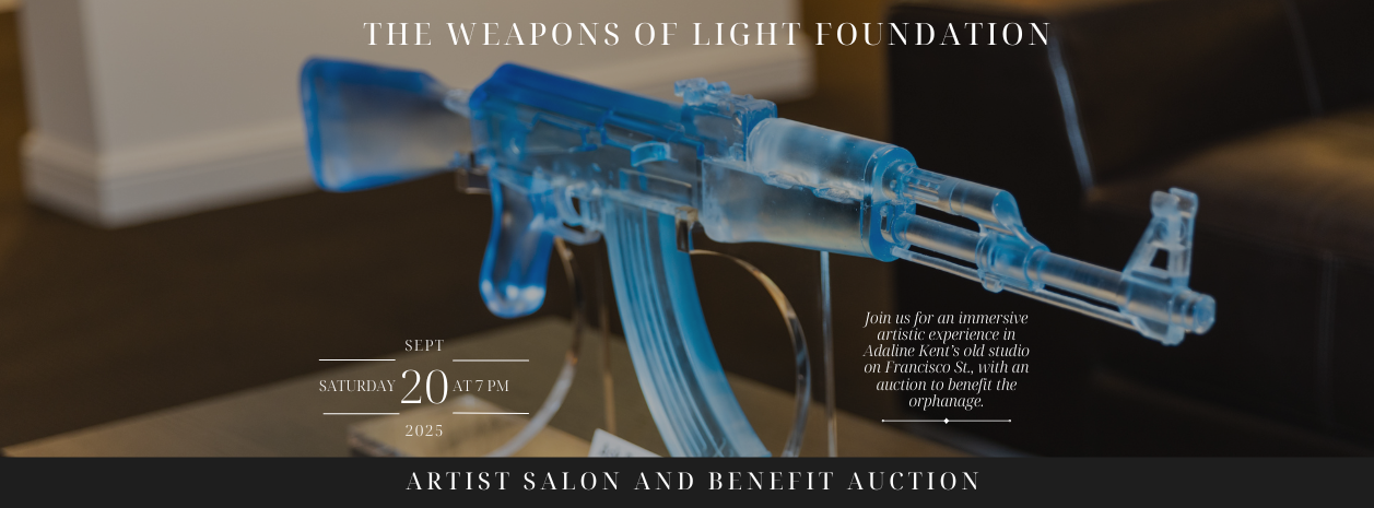 The Weapons of Light Foundation Artist Salon and Auction